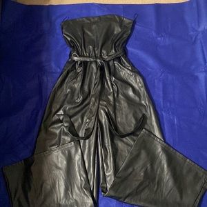 Fashion Nova strapless jumpsuit